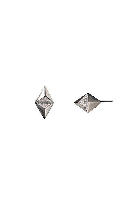 14K White Gold Billy Diamond Stud Earrings for Women - Elegant & Timeless Jewelry for Everyday Wear, Parties & Special Occasions