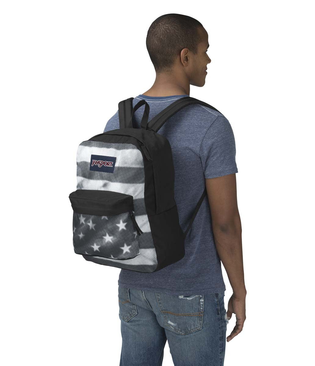 JANSPORT Superbreak Backpack - Lightweight Laptop Backpack for School & Travel, Durable Black Tonal Design, Made in USA | Perfect for College Students, Commuters & Everyday Use