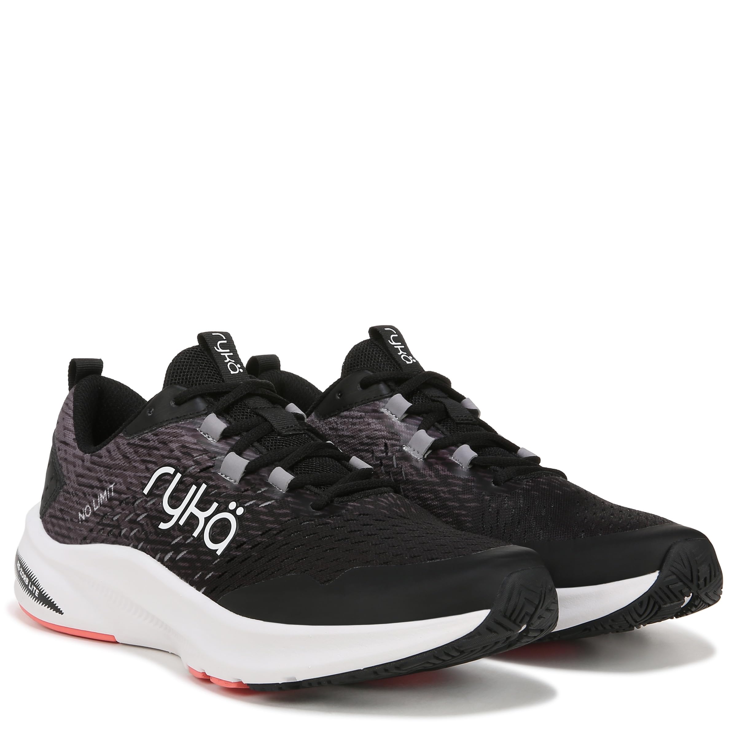 Ryka Women's No Limit Sneaker - Lightweight Walking Shoes for Women with Cushioned Support - Perfect for Gym, Running & Everyday Wear