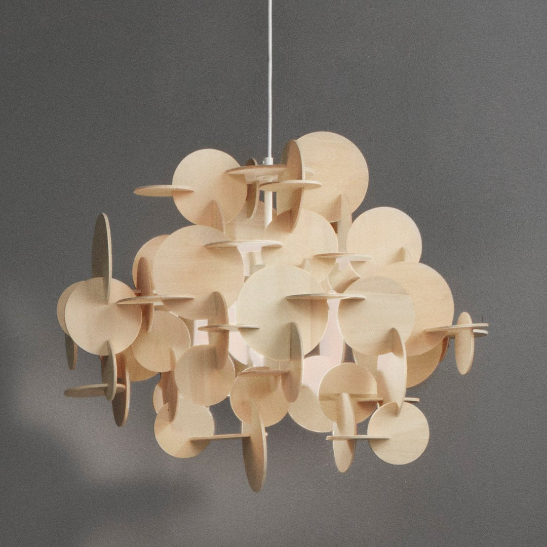 Modern Bau Pendant Lamp - Sleek Scandinavian Design for Living Room, Bedroom, or Dining Area | Adjustable Hanging Light Fixture
