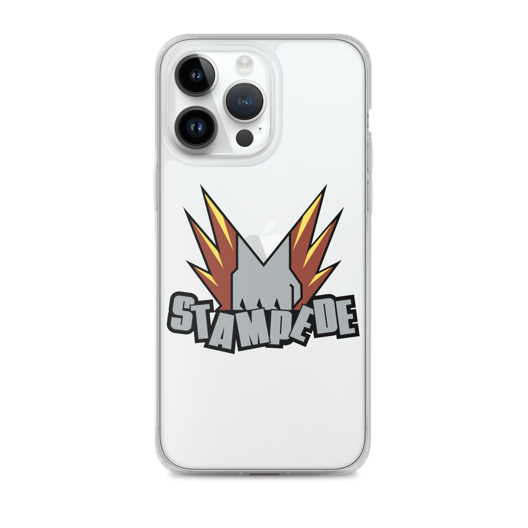 Zoo Jitsu Fighters Stampede iPhone Clear Case - Durable Protective Cover for iPhone 11/12/13/14/15 Pro Max - Slim Shockproof Phone Case for Everyday Use, Travel & Outdoor Activities