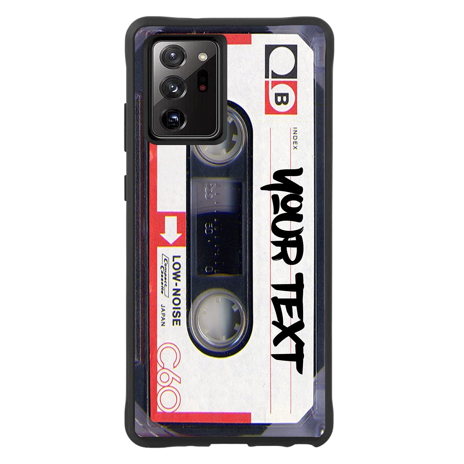 Custom Name Mixtape Case for Samsung Note 20 Ultra - Unique Gift Idea