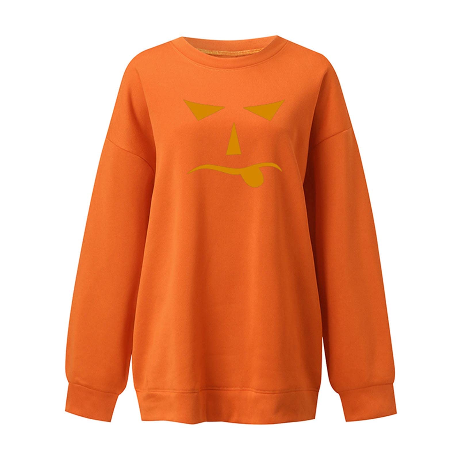 Halloween Graphic Tees for Women & Teen Girls - Cute Long Sleeve Streetwear Shirt | Perfect for Halloween Parties, Cosplay & Casual Outfits