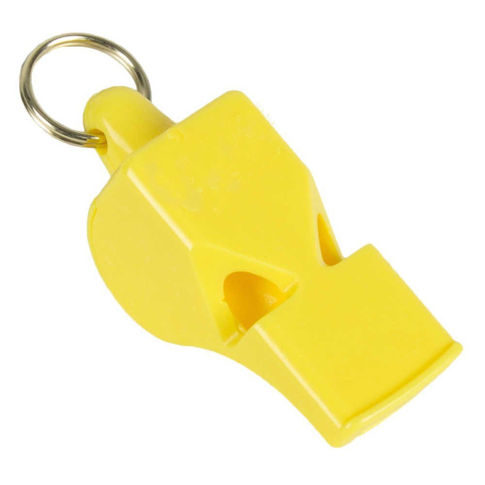 House of Gifts Referee Whistle - Loud Coach Whistle for Sports, Safety Alert, Dog Training & Outdoor Activities (Yellow) - Perfect for Soccer Games, Emergency Signals & Pet Rescue