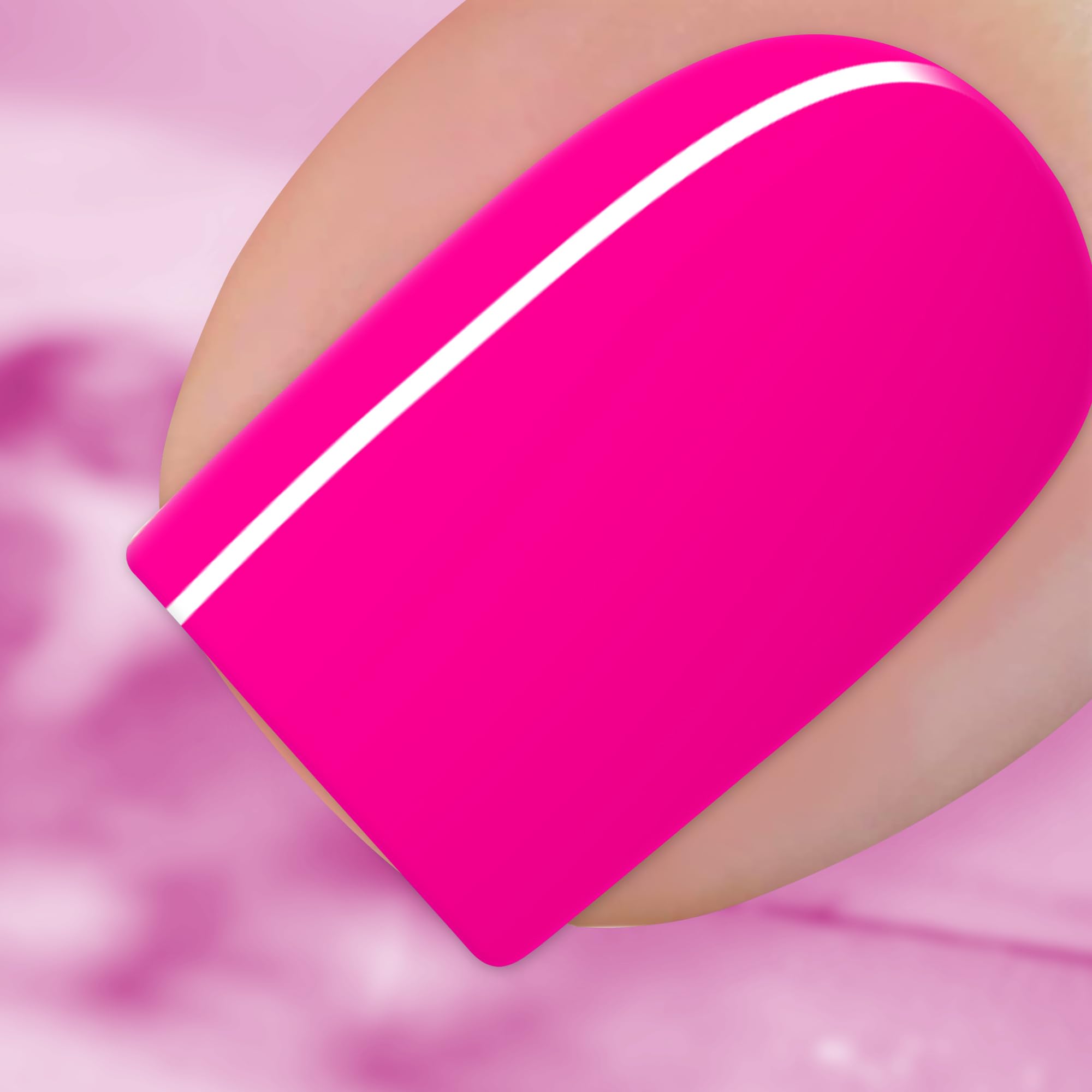 BURANO 15ml Soak Off UV LED Gel Nail Polish - Neon Hot Pink 692 for Nail Art DIY, Salon & Home Manicure | Long Lasting & Vibrant Color for Parties, Weddings & Everyday Wear