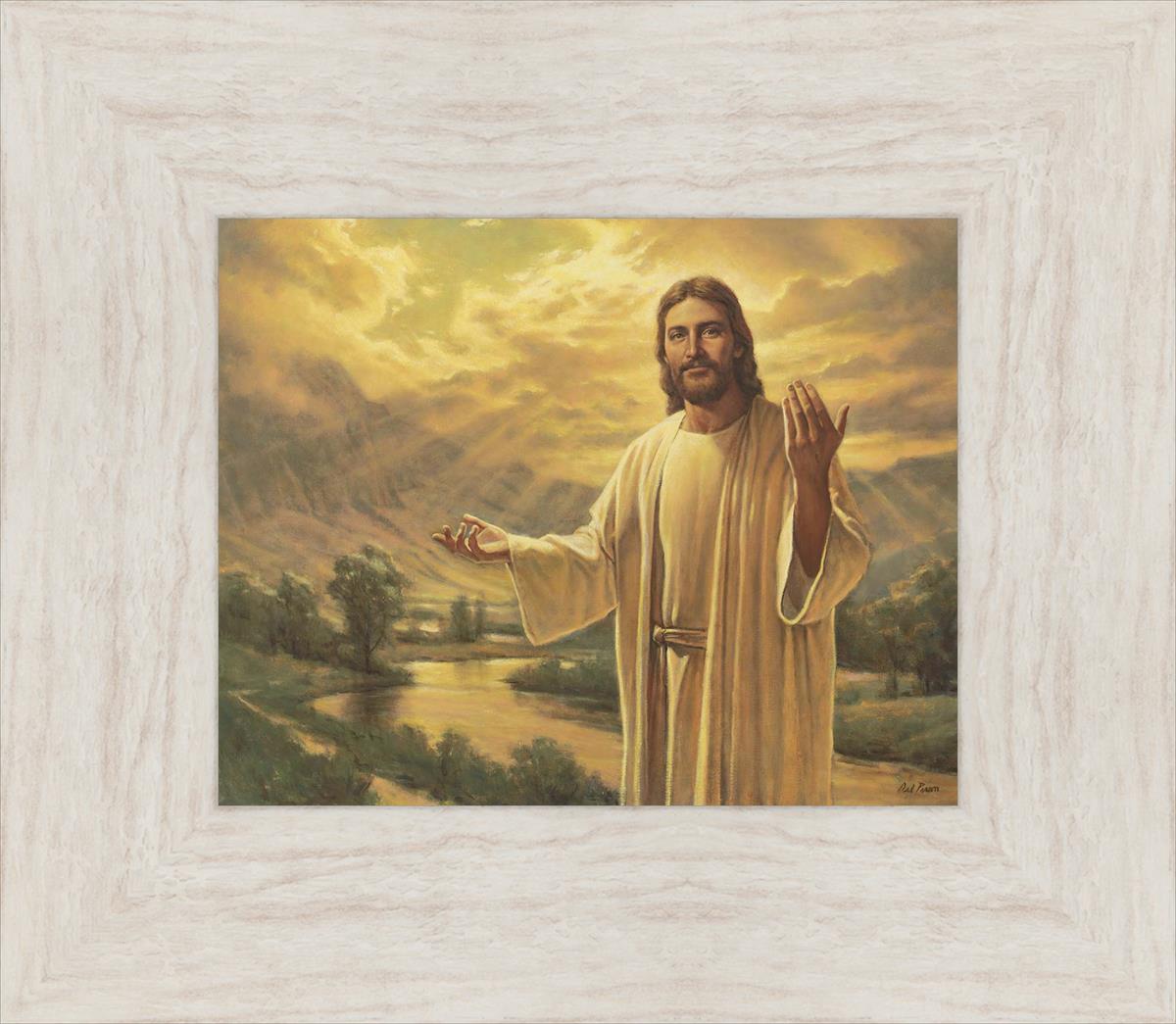 Come Follow Me By Del Parson - Inspirational Christian Wall Art for Home & Church Decor - Perfect for Living Rooms, Bedrooms & Sunday School Classrooms