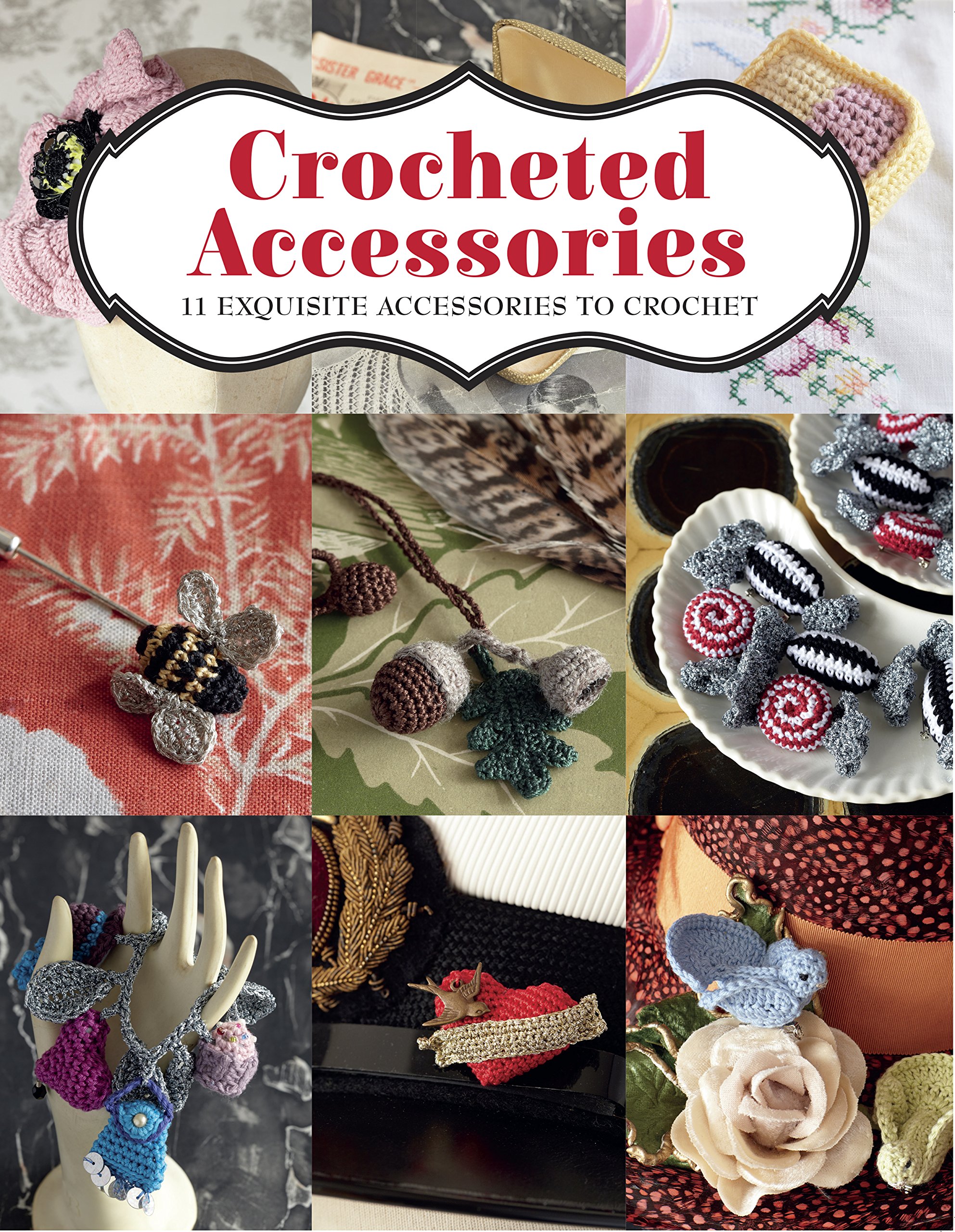 Crochet Accessories Kit - 11 Exquisite Handmade Pieces for DIY & Gifts