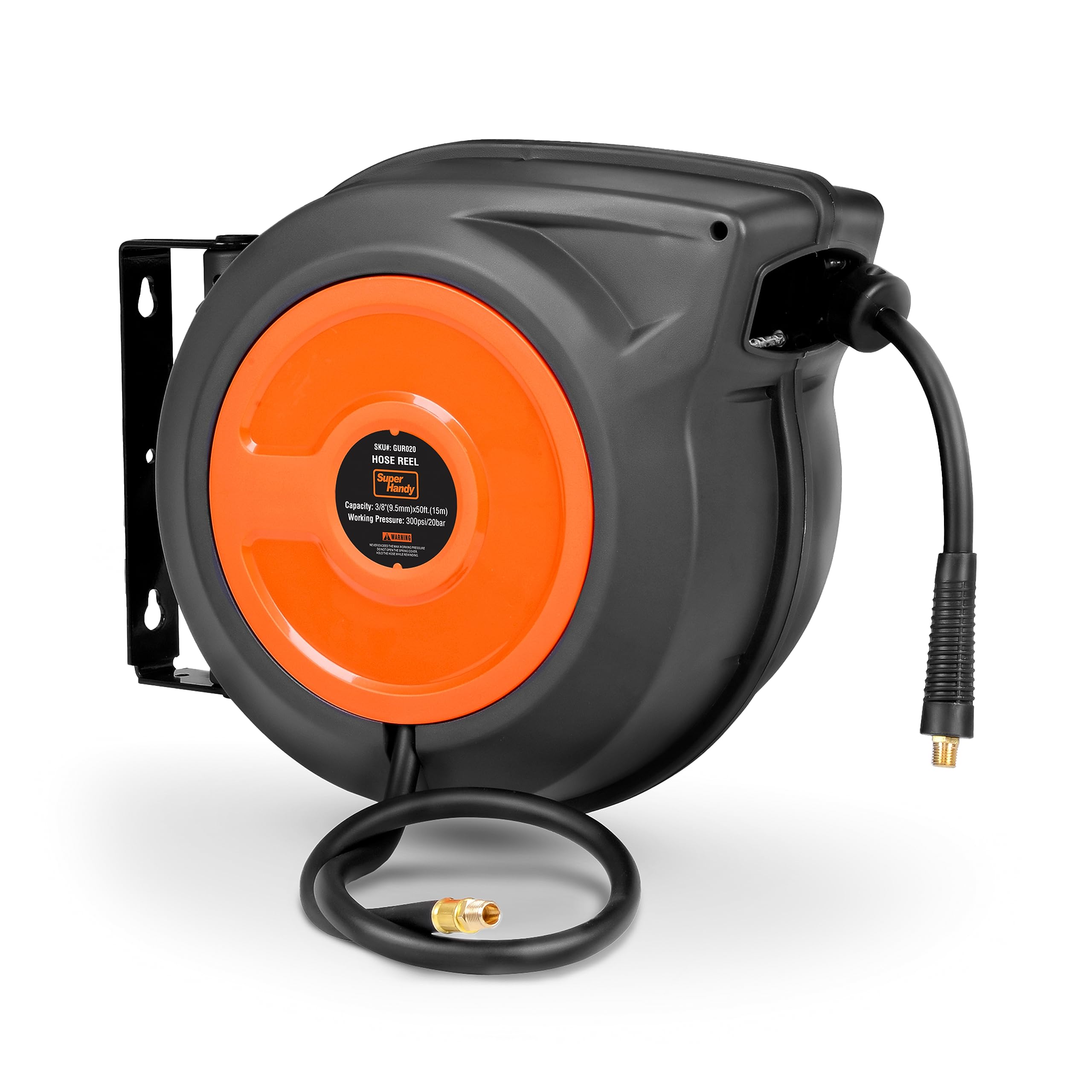 SuperHandy Retractable Air Hose Reel 3/8