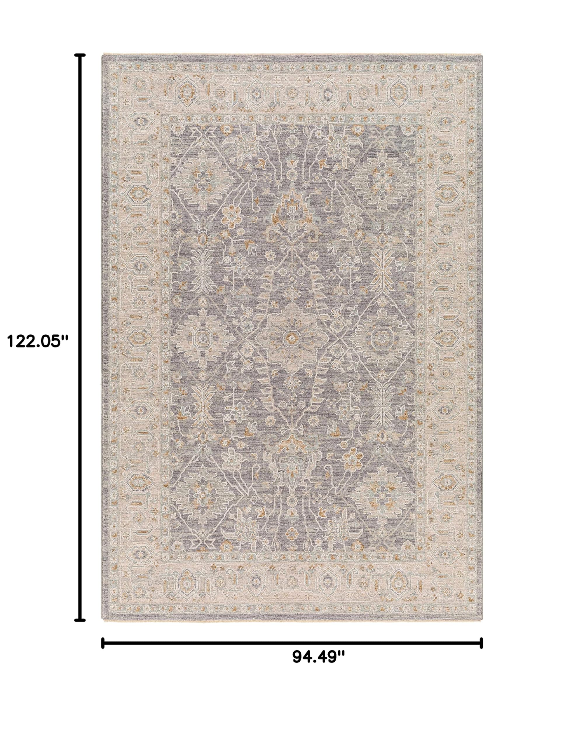 Hauteloom Dalupirip Modern Area Rug for Living Room & Bedroom - Soft & Durable 7'10