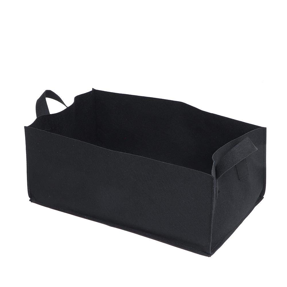 Best Rectangle Plant Grow Bags for Vegetables, Strawberries & Flowers - Durable Garden Nursery Planter Container (Medium Size) - Perfect for Indoor/Outdoor Gardening, Urban Farming & Balcony Planting