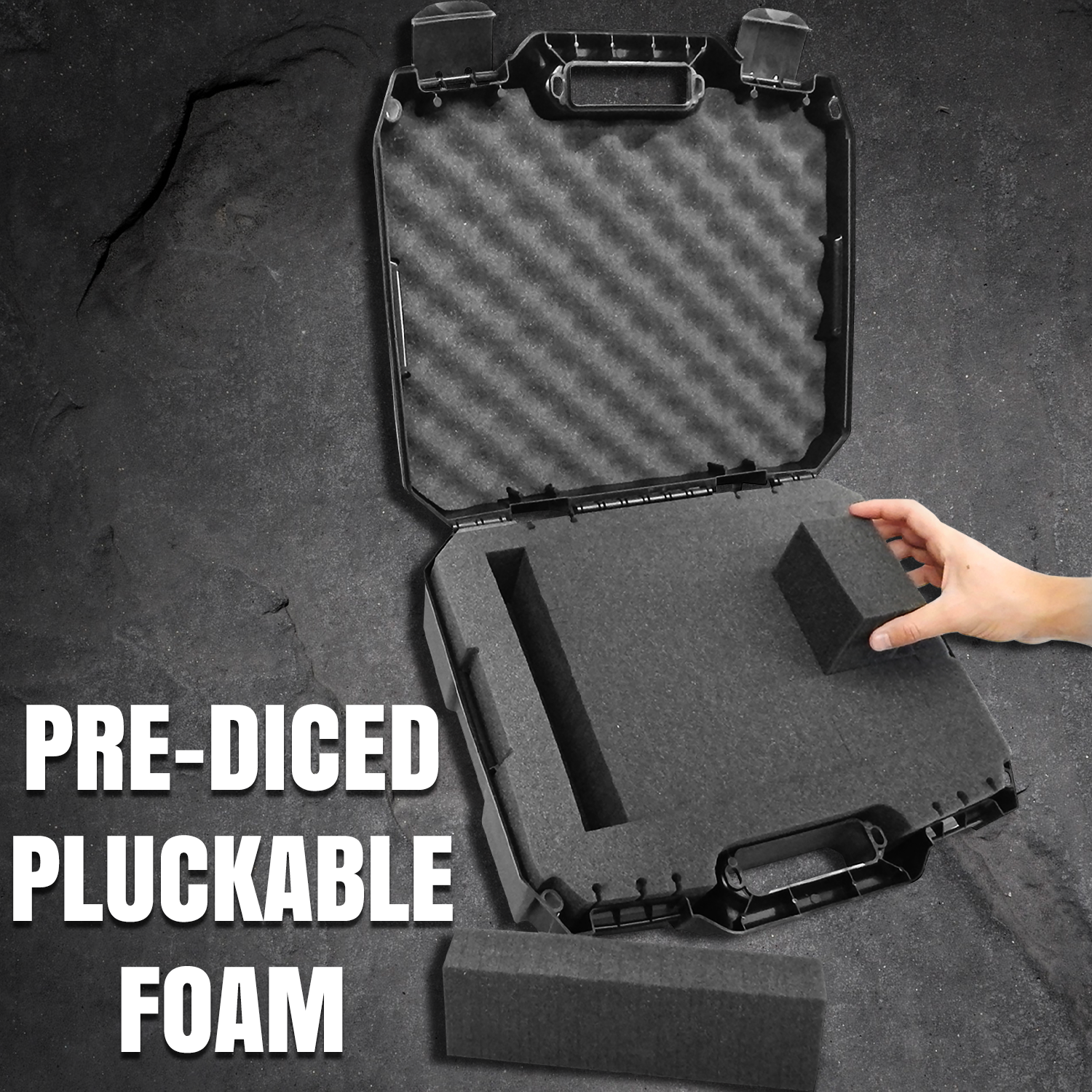 CASEMATIX Travel Case for Allen & Heath CQ 18T Digital Mixer - Customizable Foam Protection with Padded Carry Bag | Perfect for DJ Gigs, Live Performances & Studio Transport