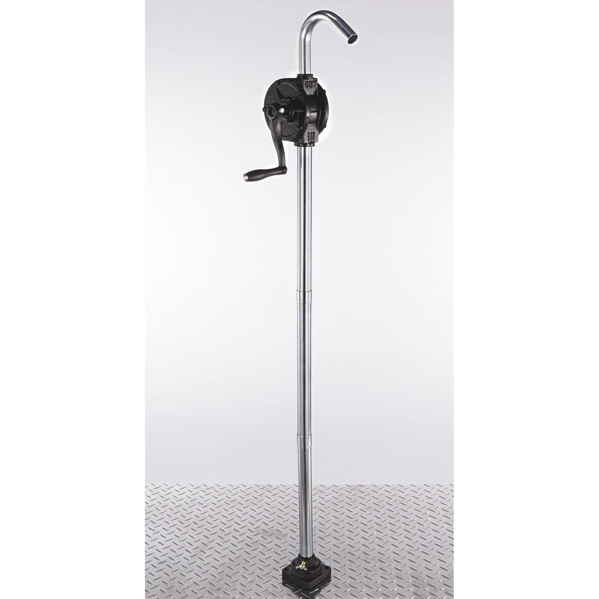 Ironton Cast Iron Rotary Hand Pump - Durable Manual Water Pump for Home, Farm, and Outdoor Use - Ideal for Wells, Irrigation, and Emergency Water Supply