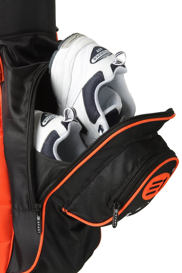 E1 Sport Rack Travel Golf Bag - Lightweight Durable Golf Club Carrier with Wheels for Air Travel & Storage | Perfect for Golf Tournaments, Vacations & Driving Range Practice