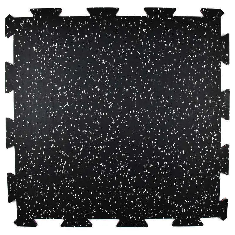 Addict Fitness 6mm Puzzle Tile Interlocking Floor Mat for Home Gym, Yoga, and Exercise - Durable & Non-Slip Workout Flooring Solution