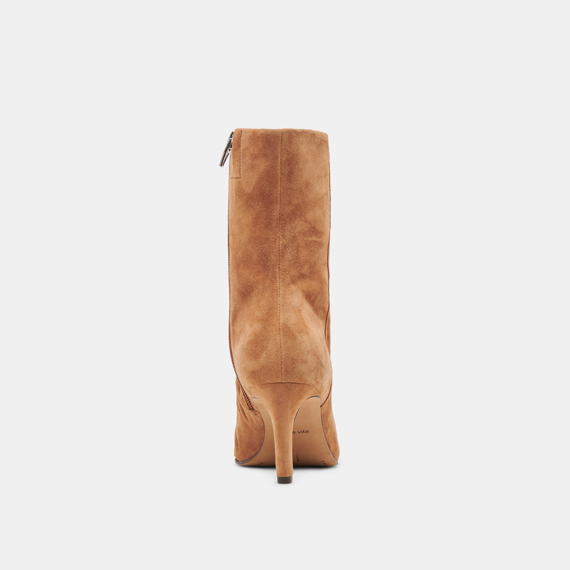 FERNLY Women's Pecan Suede Boots - Comfortable Ankle Booties for Fall & Winter | Casual, Office & Outdoor Wear