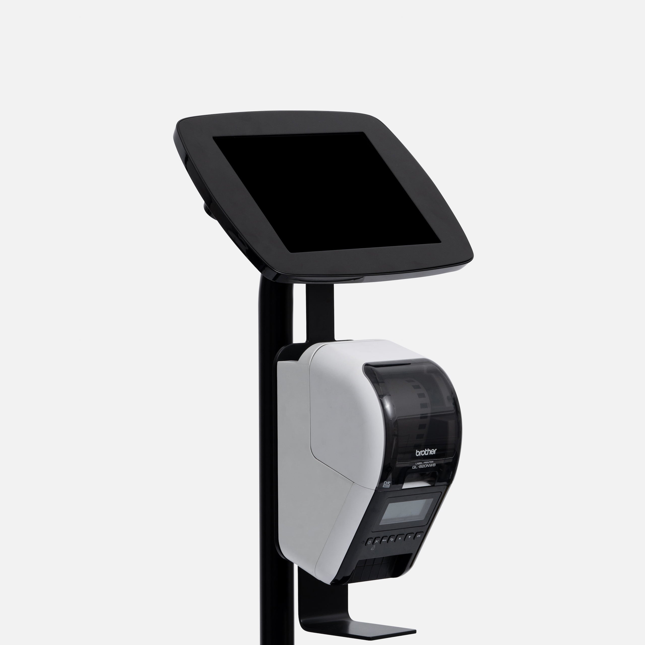 Brother Printer Mount - Secure and Adjustable Printer Stand for Home and Office Workspaces | Perfect for Desk Organization and Space Saving