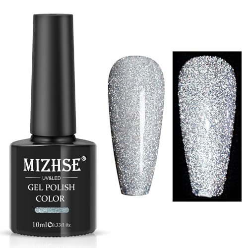 A-Glitter Silver Gel