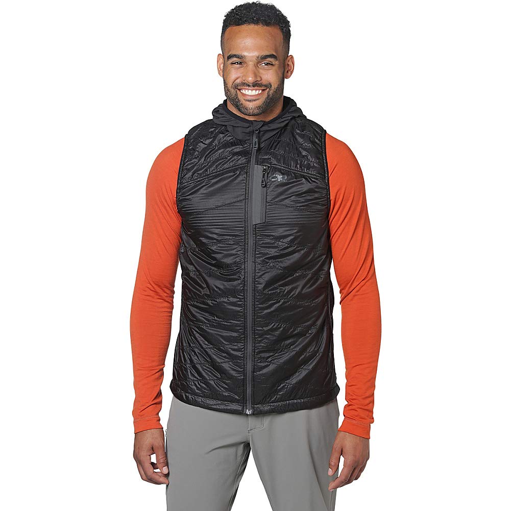 Outdoor Research Men's Echo Quarter Zip Shirt - Lightweight, Breathable Sun Hoodie for Hiking, Running & Outdoor Activities