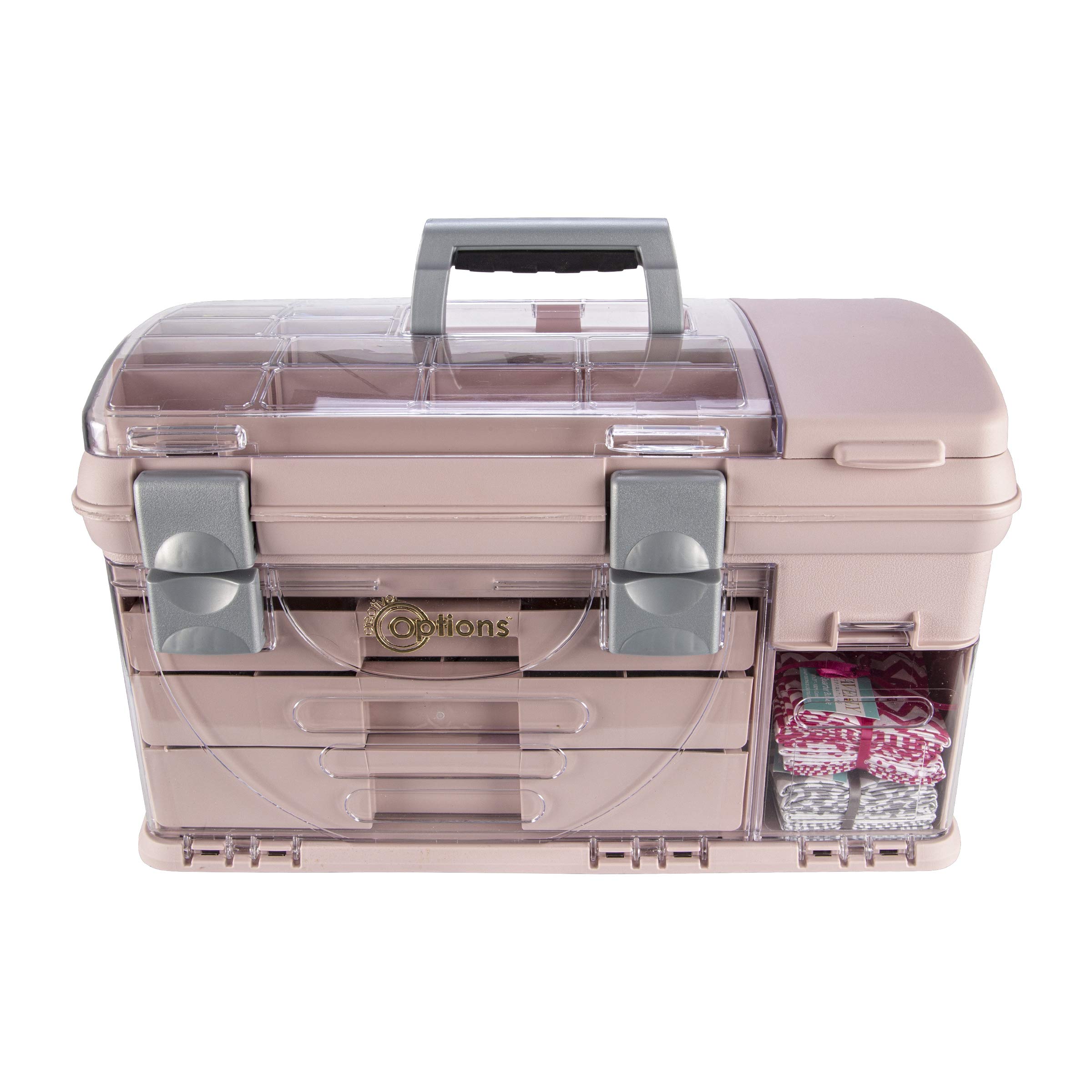 3-Tier Large Drawer Organizer for Batteries, Jewelry, Crafts & Small Parts Storage - Perfect for Home, Office, Workshop & Craft Room Organization