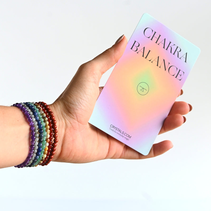 7 Chakra Healing Bracelet Set for Women & Men - Natural Stone Energy Balance & Meditation - Yoga, Reiki, Spiritual Wellness Accessory