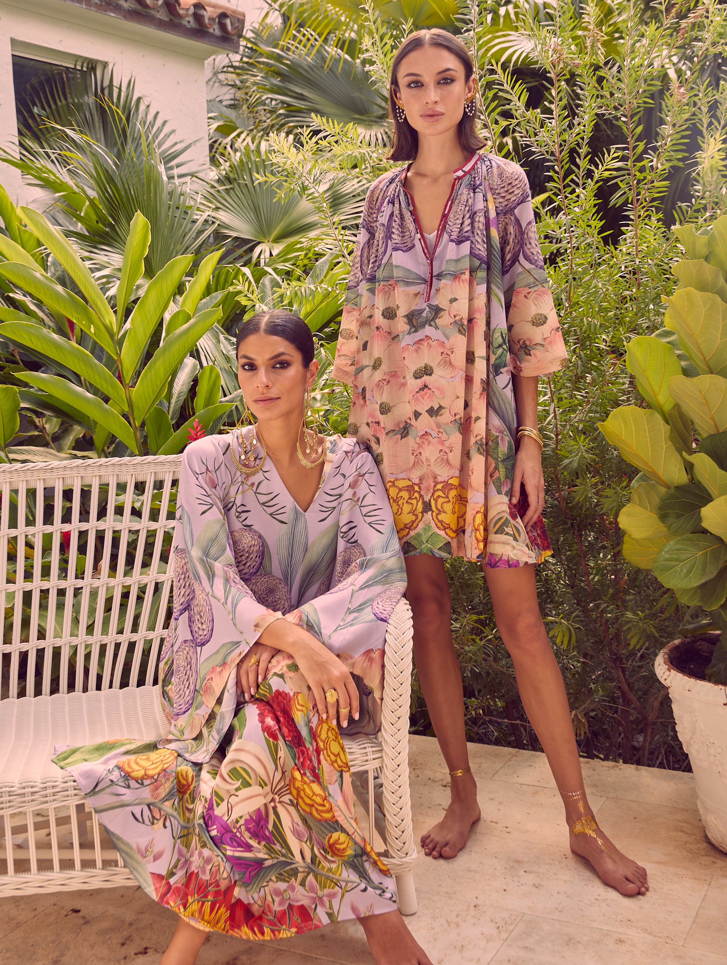 Amala Dress - Women's Elegant Flowy Maxi Dress for Summer, Beach, and Special Occasions | Final Sale