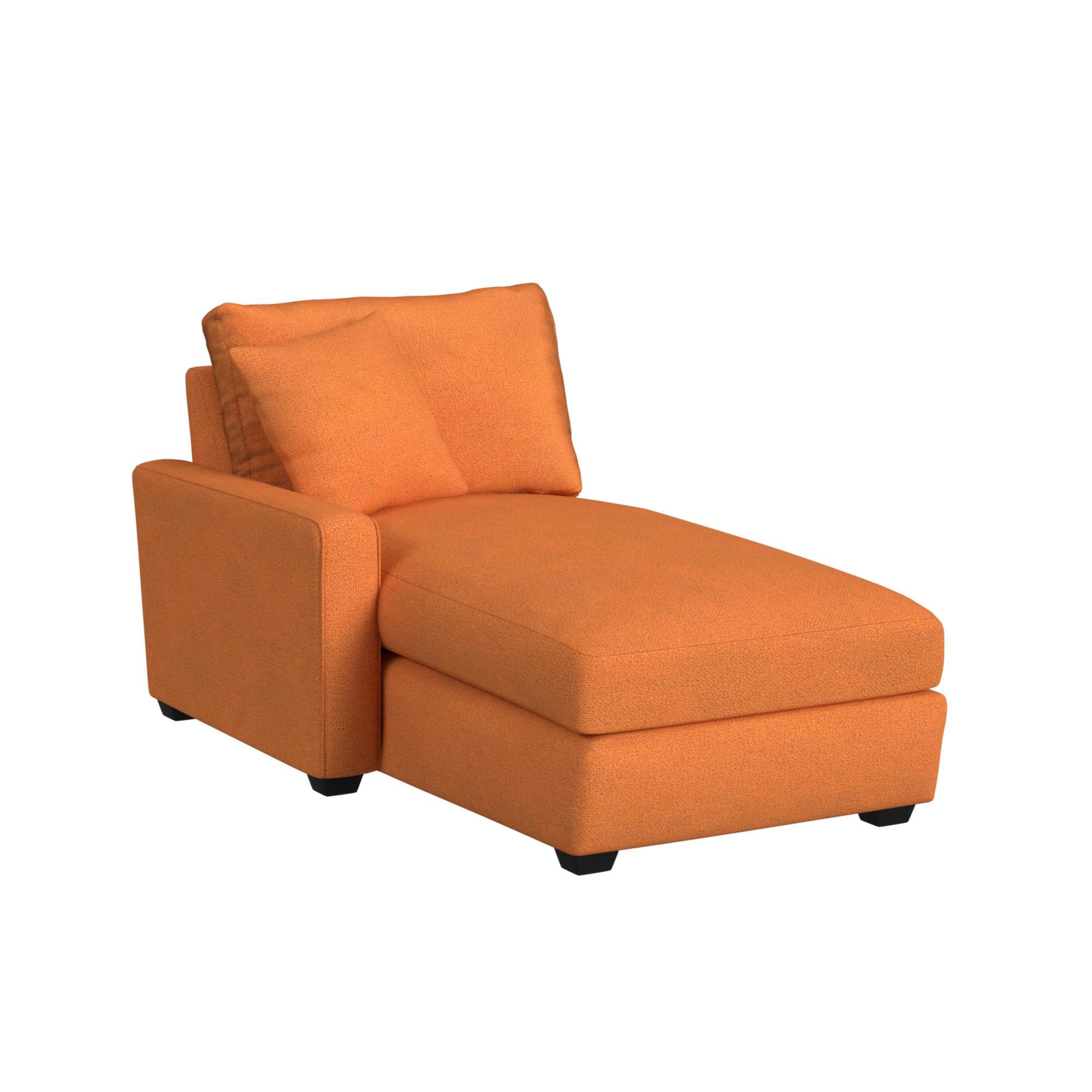 Simply Elements Left Chaise Sectional Sofa - Modern L-Shaped Couch with Reversible Chaise for Living Room, Lounge, and Family Room Comfort
