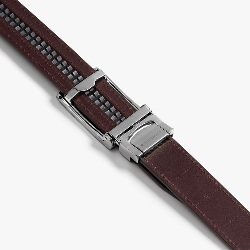 Premium Genuine Cordovan Full Grain Leather Belt for Men - Durable & Stylish Dress or Casual Wear - Perfect for Office, Business, and Everyday Use