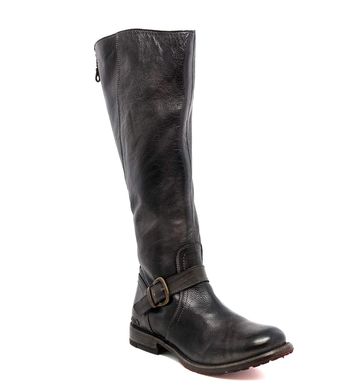 BED|STÜ Women's Glaye Leather Riding Boots - Knee High Tall Boots with Back Zipper - Fashionable Equestrian & Winter Boots for Women - Perfect for Horseback Riding, Casual Wear & Cold Weather