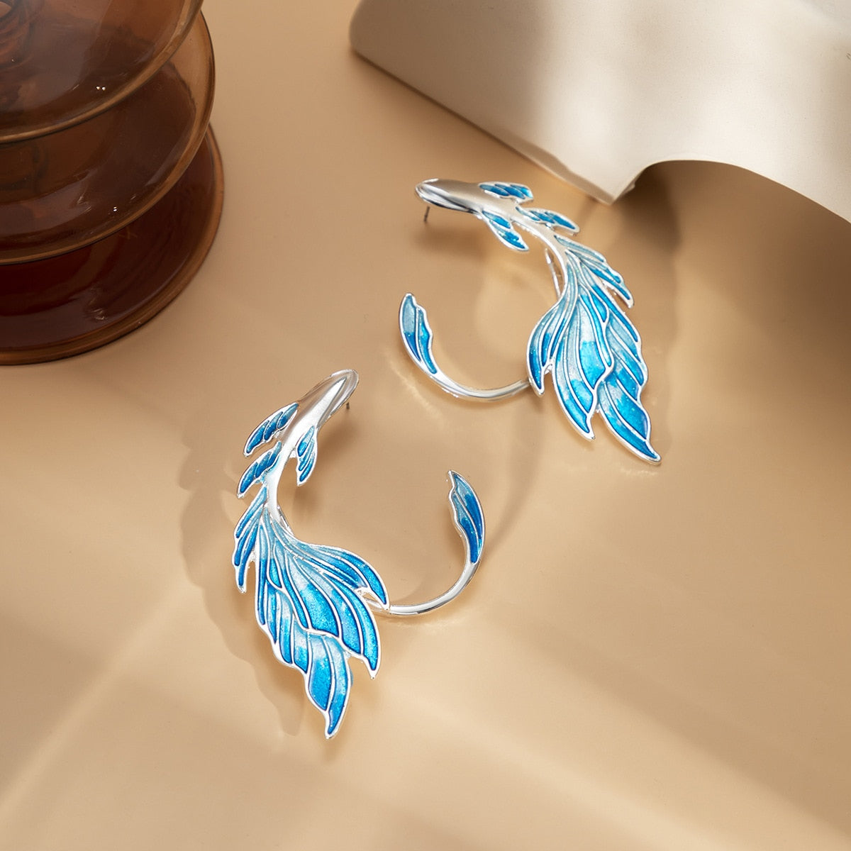 Elegant Forest Elf Ear Cuffs - Fantasy Cosplay Jewelry for Renaissance Fairs & LARP Events