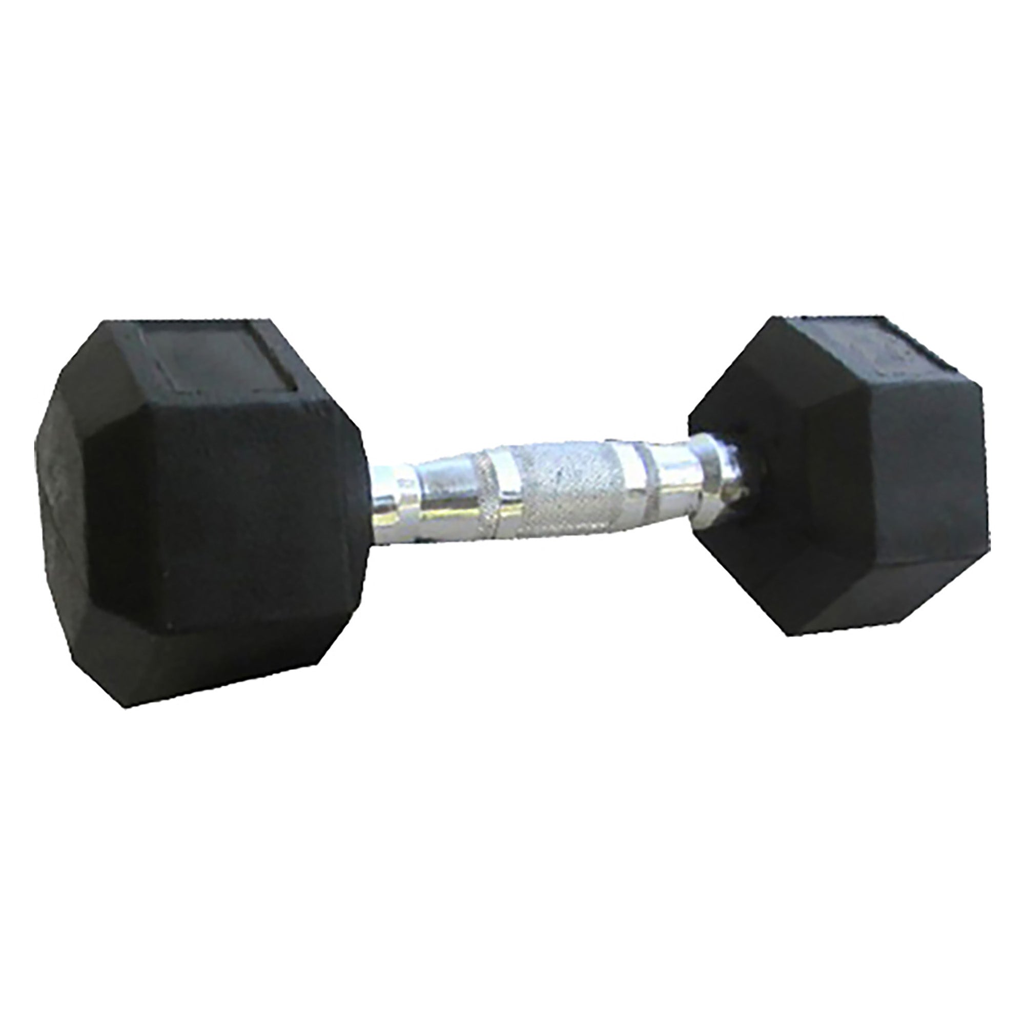 25Kg Rubber Hex Dumbbell Set - Heavy Duty Workout Weights for Home Gym, Strength Training & CrossFit - Non-Slip Grip & Durable Rubber Coating for Safe Lifting
