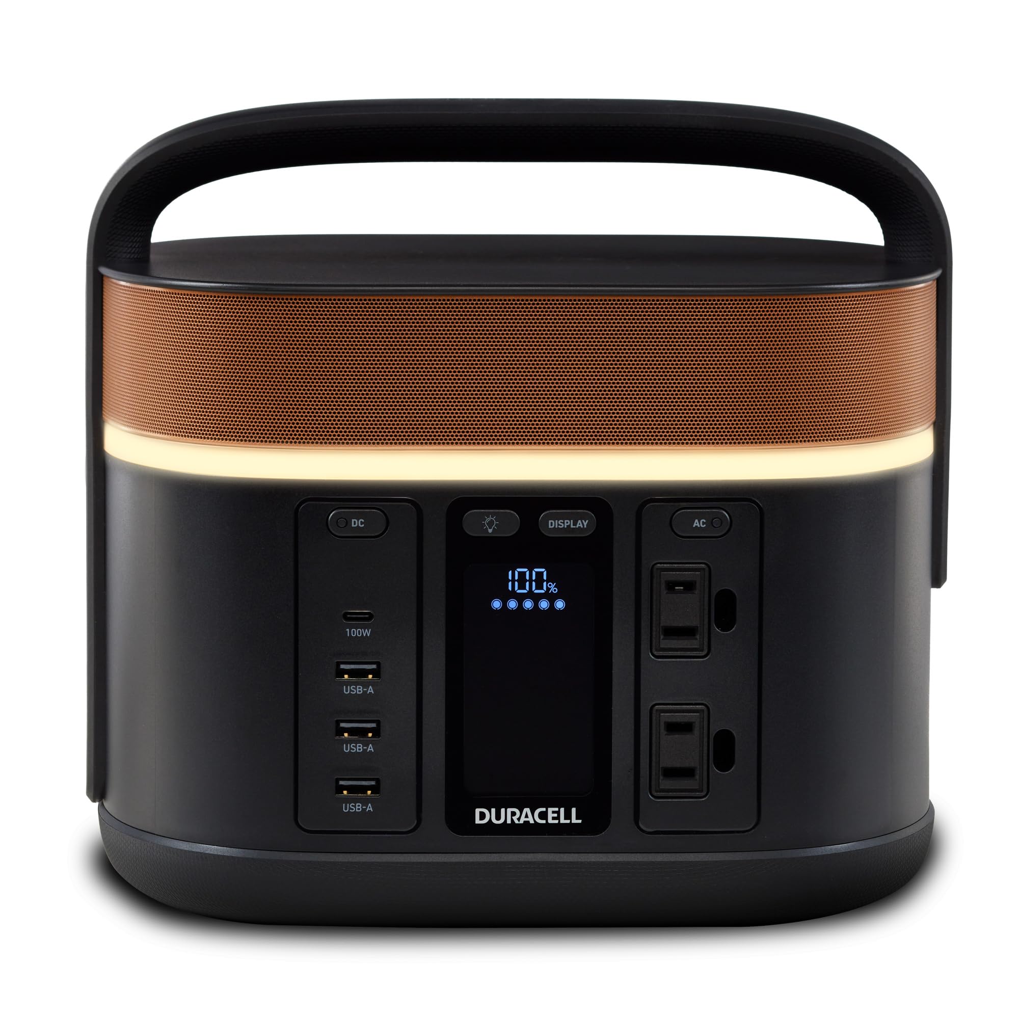Duracell 350W Portable Power Station with Lithium Battery - Solar Generator for Camping, Outdoor Adventures & Emergency Power Backup (Solar Panel Sold Separately) | Perfect for RV Trips, Home Emergencies & Off-Grid Living