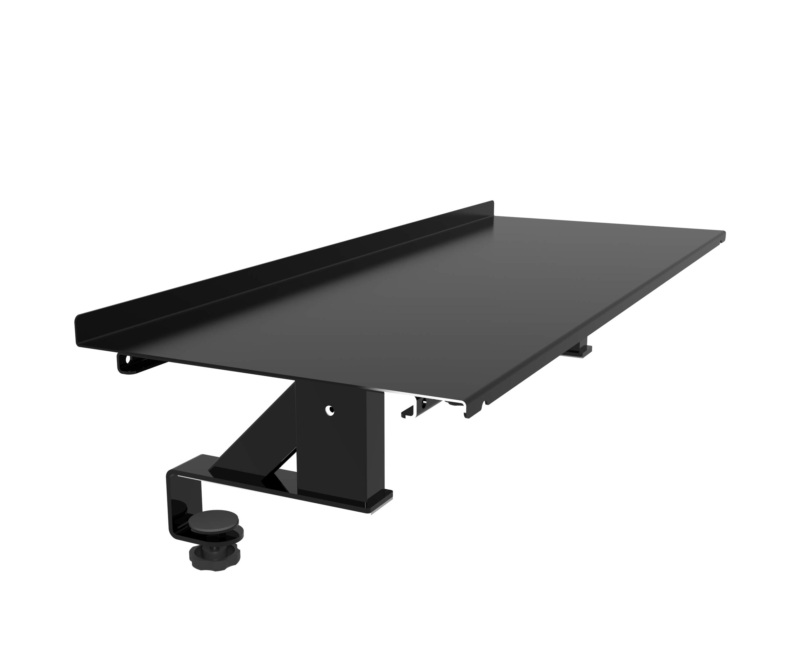 Adjustable Clamp-On Standing Desk Shelf - 30