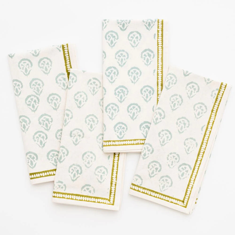 India Hicks Carnation Seafoam Collection - Luxury Home Decor & Coastal Living Accessories for Beach Houses, Bathrooms & Bedrooms
