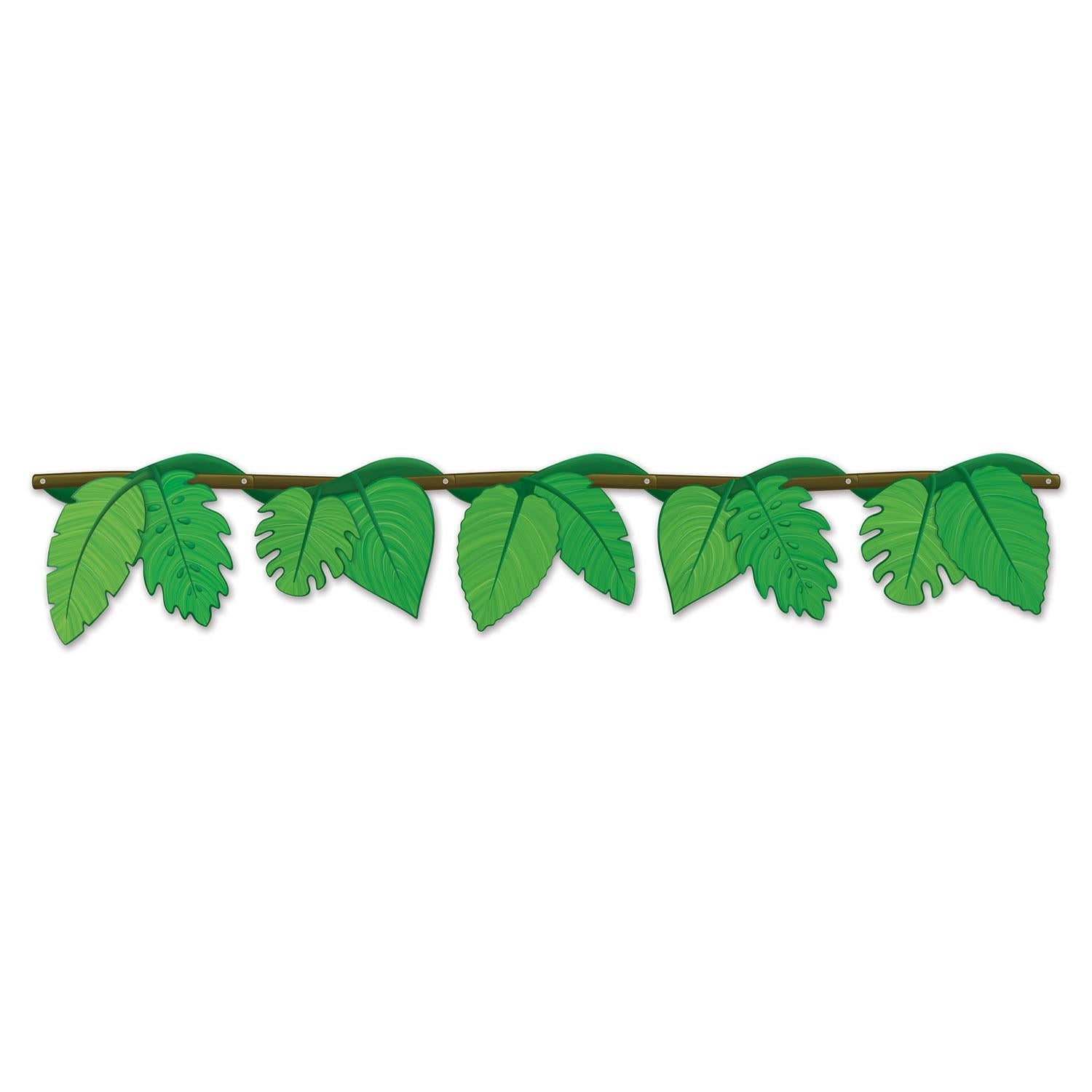 12 Pack Jungle Vine Party Streamers - Colorful Tropical Decorations for Birthday, Luau, and Jungle Themed Parties - Perfect for Home, School, and Event Decor