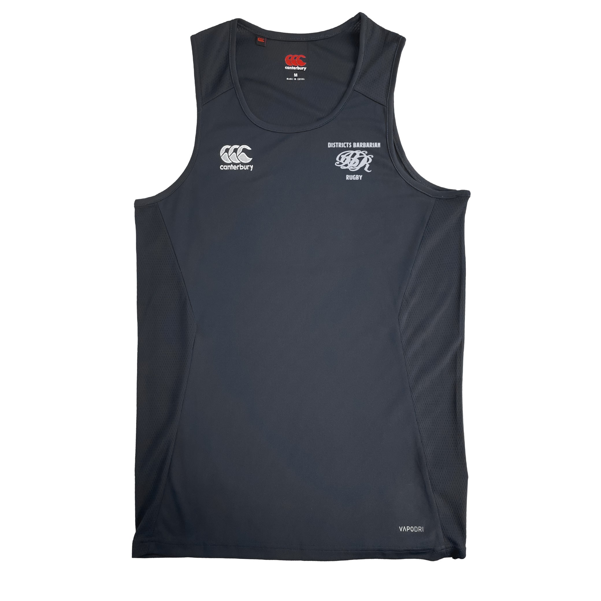 Districts Barbarian RFC CCC Dry Singlet - Lightweight Moisture-Wicking Workout Shirt for Men - Perfect for Running, Gym & Outdoor Sports