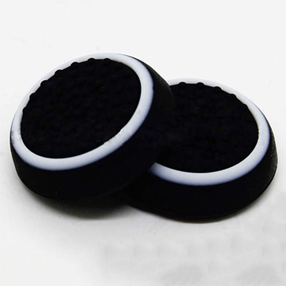 4Pcs Silicone Thumb Grip Stick Caps for PS3 PS4 Xbox One Controllers - Ergonomic Non-Slip Replacement Joystick Covers (Red) - Perfect for Gaming, Long Play Sessions & Enhanced Grip Comfort