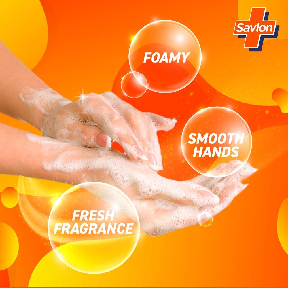 Savlon Powder-to-Gel Handwash Refill Super Pack - 200g Makes 4.4L Liquid Soap (22 x 200ml Bottles) | Moisturizing & Gentle for Soft Hands | Fresh Scent | Resealable Pouch | Ideal for Home, Office, Travel & Public Restrooms