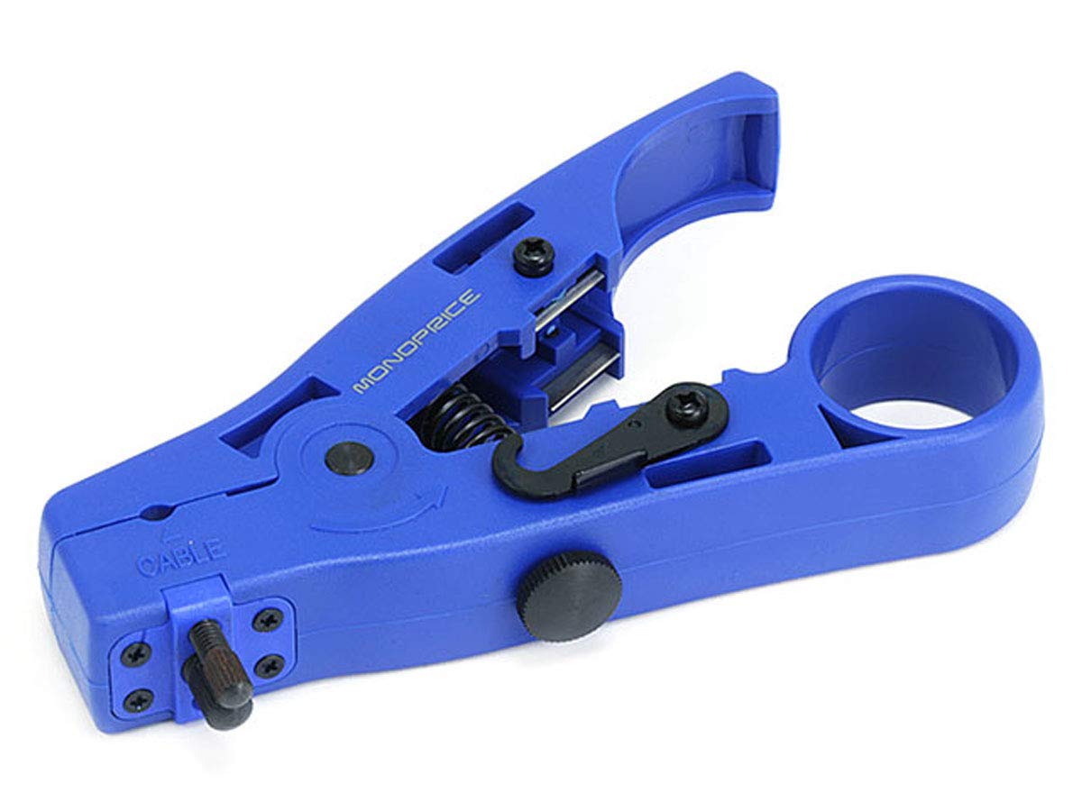 Monoprice Professional Coaxial Cable Tool Kit (107054) - Perfect for Home Theater, CCTV & Audio Installations