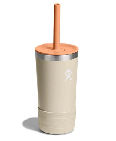 12 oz Kids Insulated Tumbler with Straw Lid & Non-Slip Base - BPA-Free Spill-Proof Cup for School, Travel & Outdoor Activities