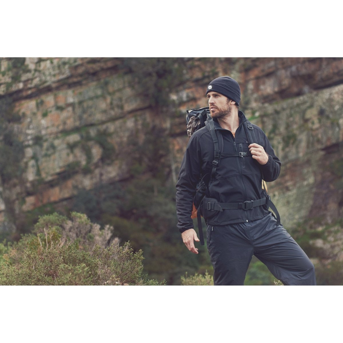 Icetrax LED Beanie Hat with Built-in Light - Warm Winter Knit Cap for Outdoor Activities, Running, Hiking & Night Safety