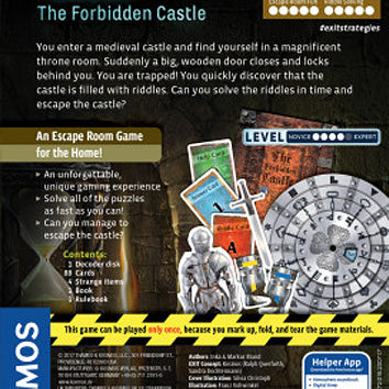 Exit: The Forbidden Castle - Escape Room Board Game for Adults & Teens | Family Strategy Game Night | Cooperative Puzzle Adventure for 2-4 Players