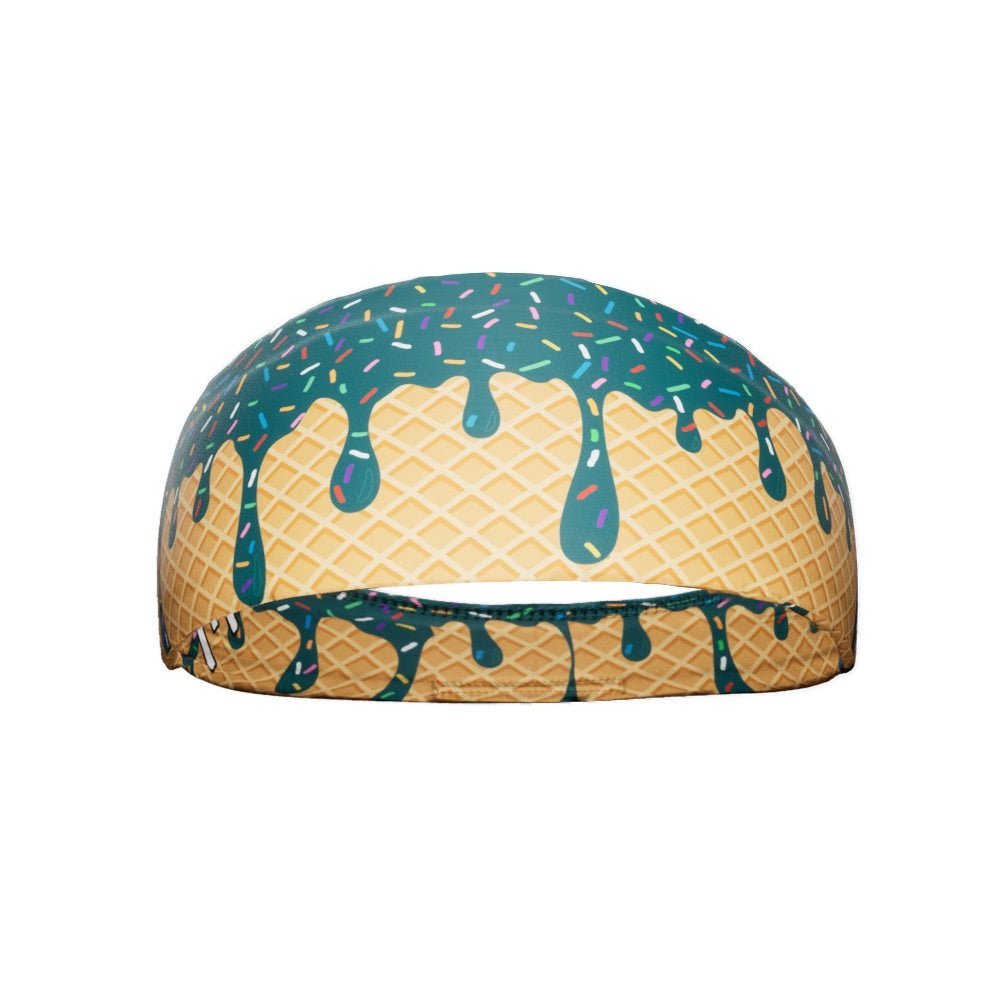 Stylish Teal Ice Cream Headband for Women - Soft & Comfortable Hair Accessory for Parties, Costumes & Everyday Wear