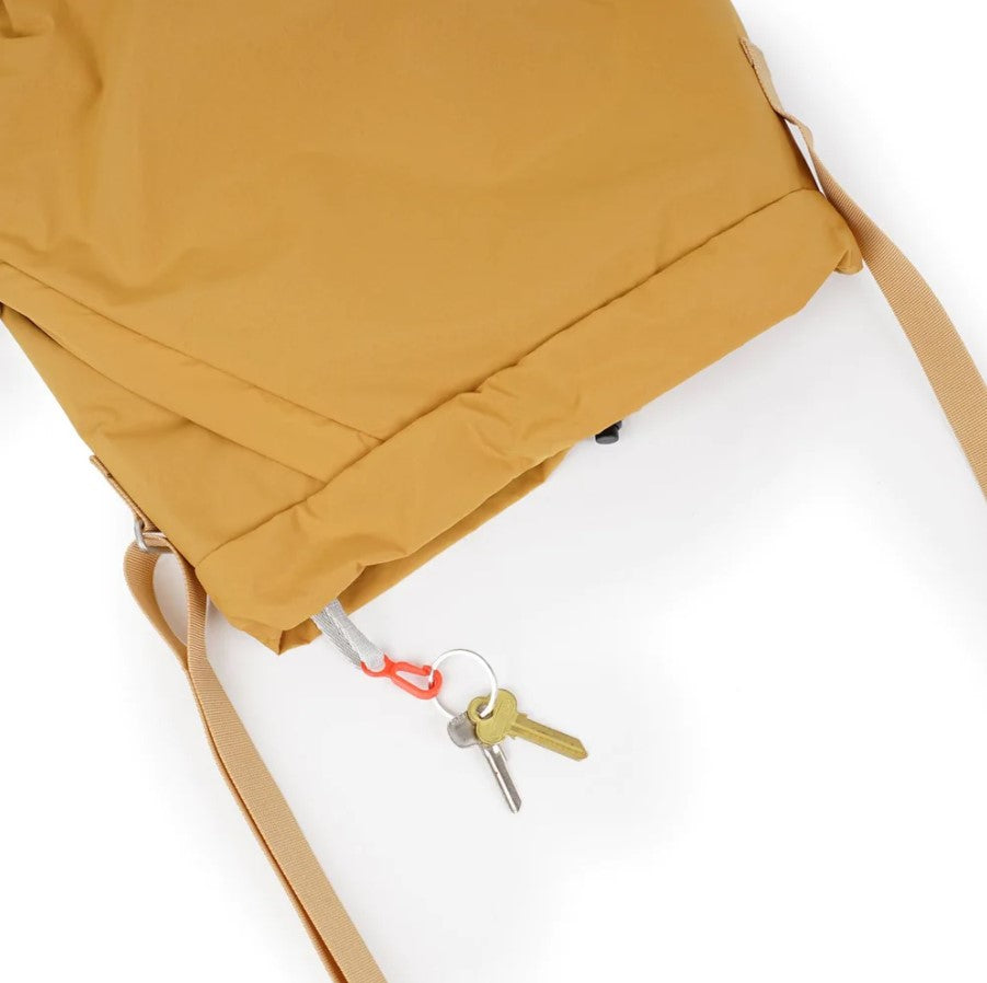 HELLOLULU Cowan Two-Sided Bucket Bag in Toffee - Stylish Crossbody Purse for Women, Perfect for Work, Travel & Everyday Use