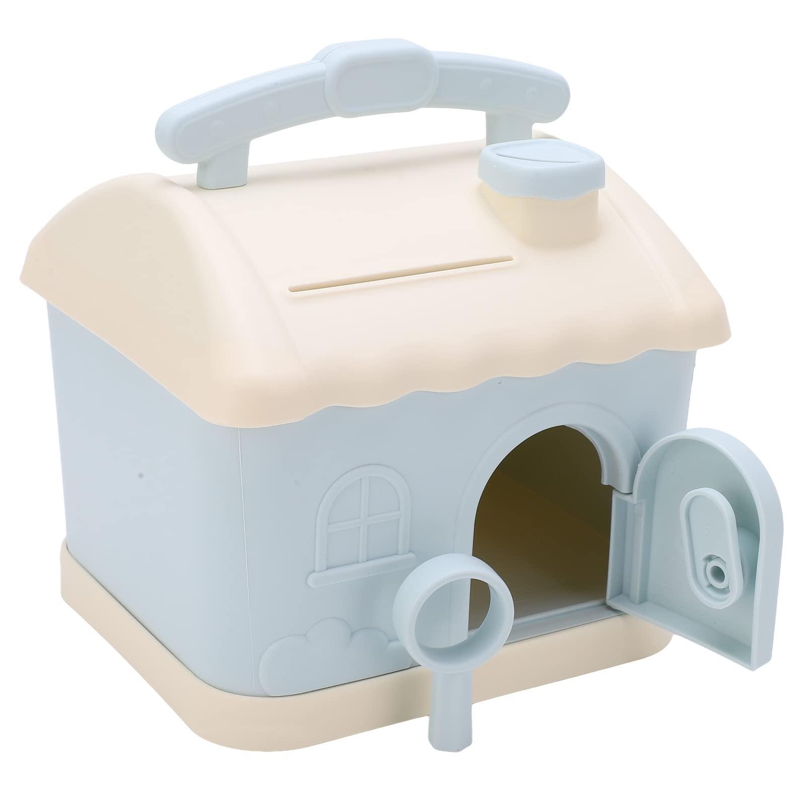 Cute Cartoon Piggy Bank for Kids - Portable Money Saving House for Coins & Bills | Perfect for Birthday Gifts, Allowance Savings & Financial Education
