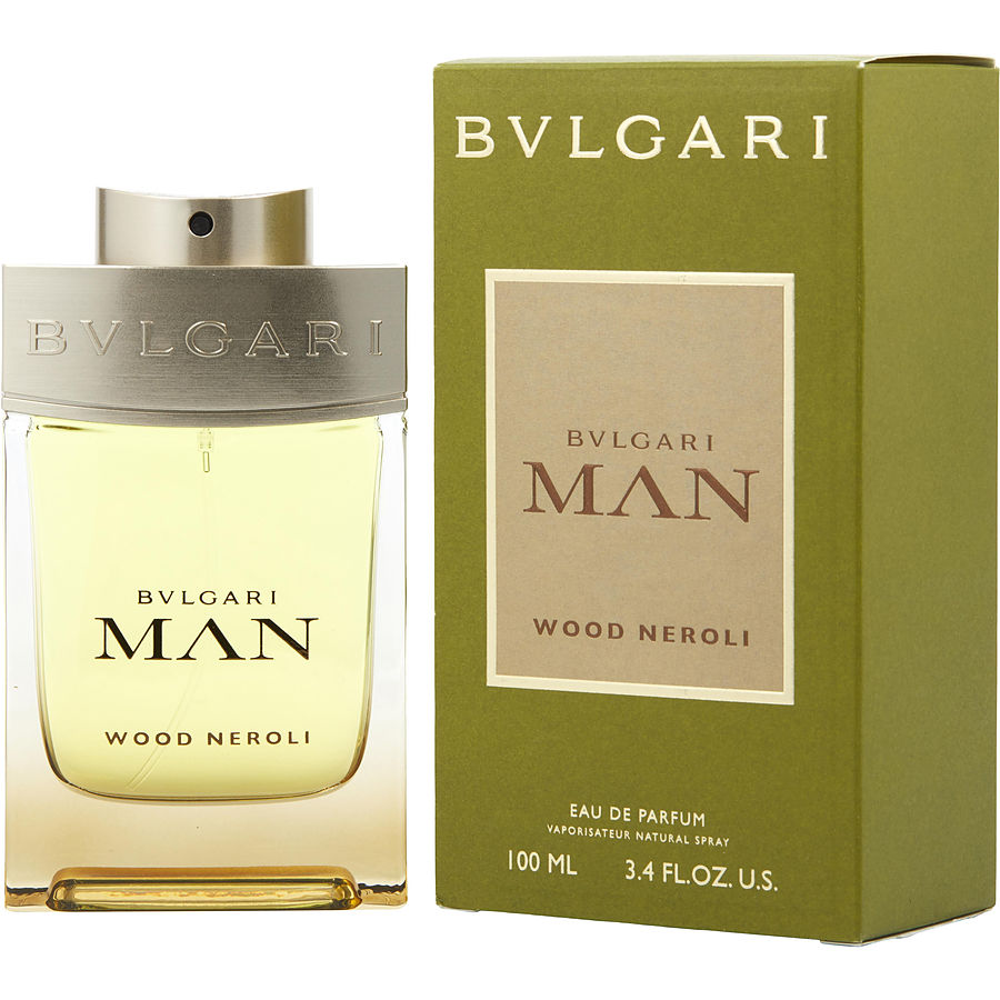 Bvlgari Man Wood Neroli Eau de Parfum Spray for Men - Fresh Citrus & Woody Fragrance for Daily Wear, Office & Evening Events