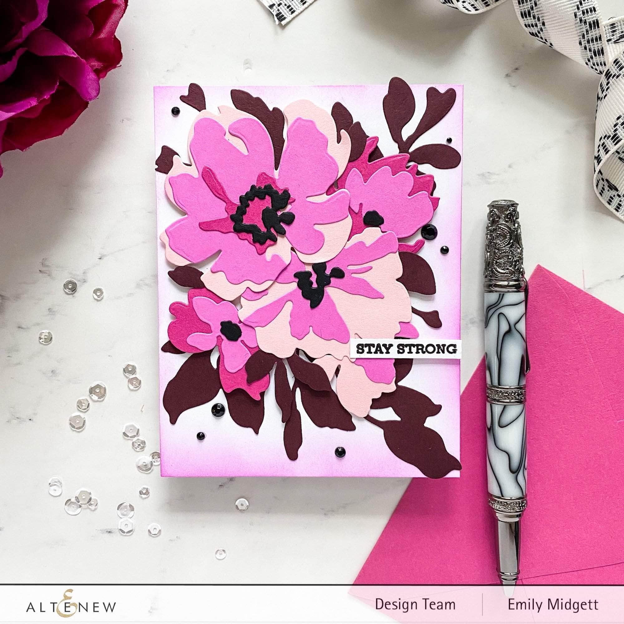 Cistus Layering Die Set for Paper Flower Crafting - Perfect for DIY Scrapbooking, Card Making, and Home Decor Projects