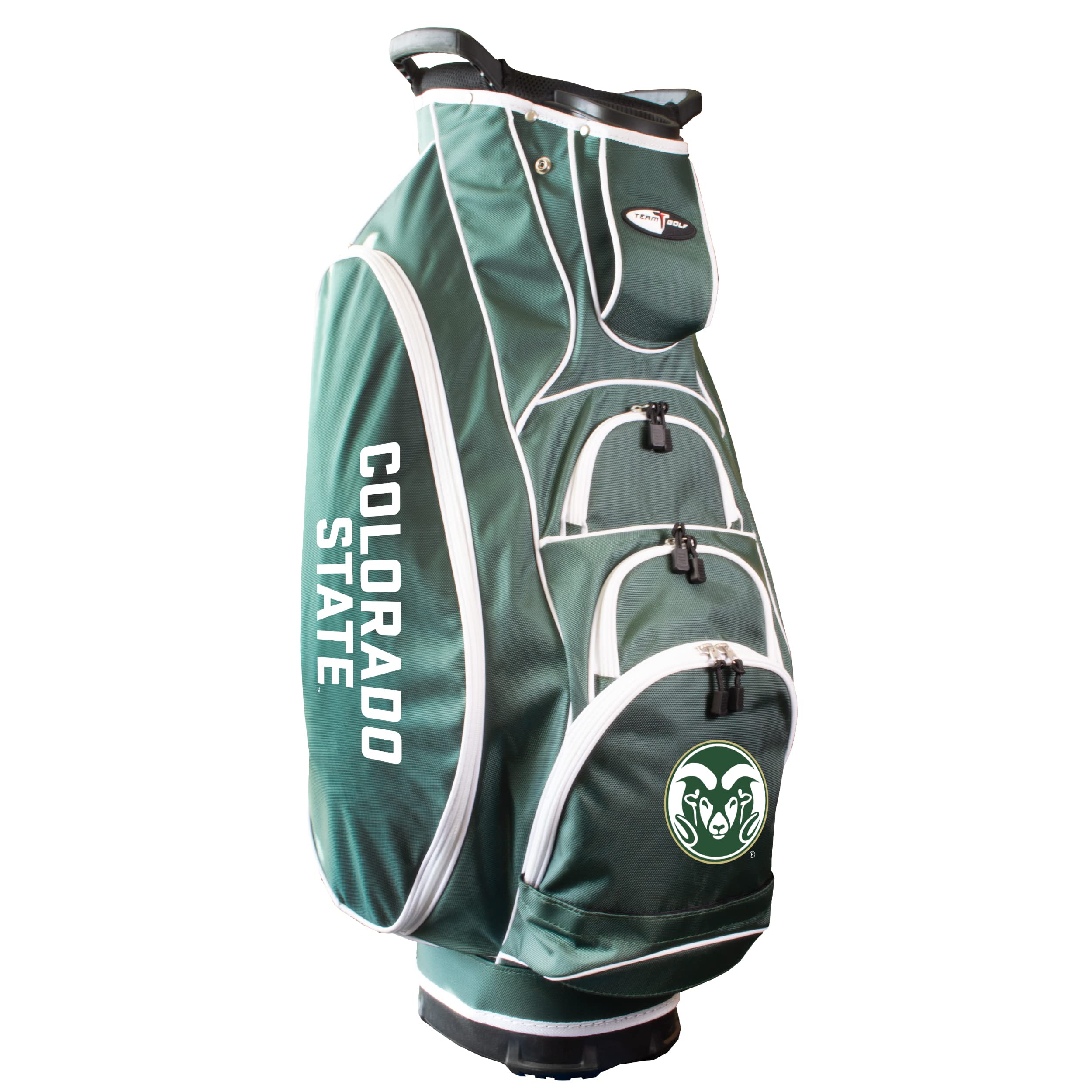 Team Golf NCAA Lightweight Stand Bag - 10-Way Club Divider with Spring Action Stand, Insulated Cooler Pocket, Velcro Glove & Umbrella Holder - Perfect for College Golf Tournaments & Practice Sessions