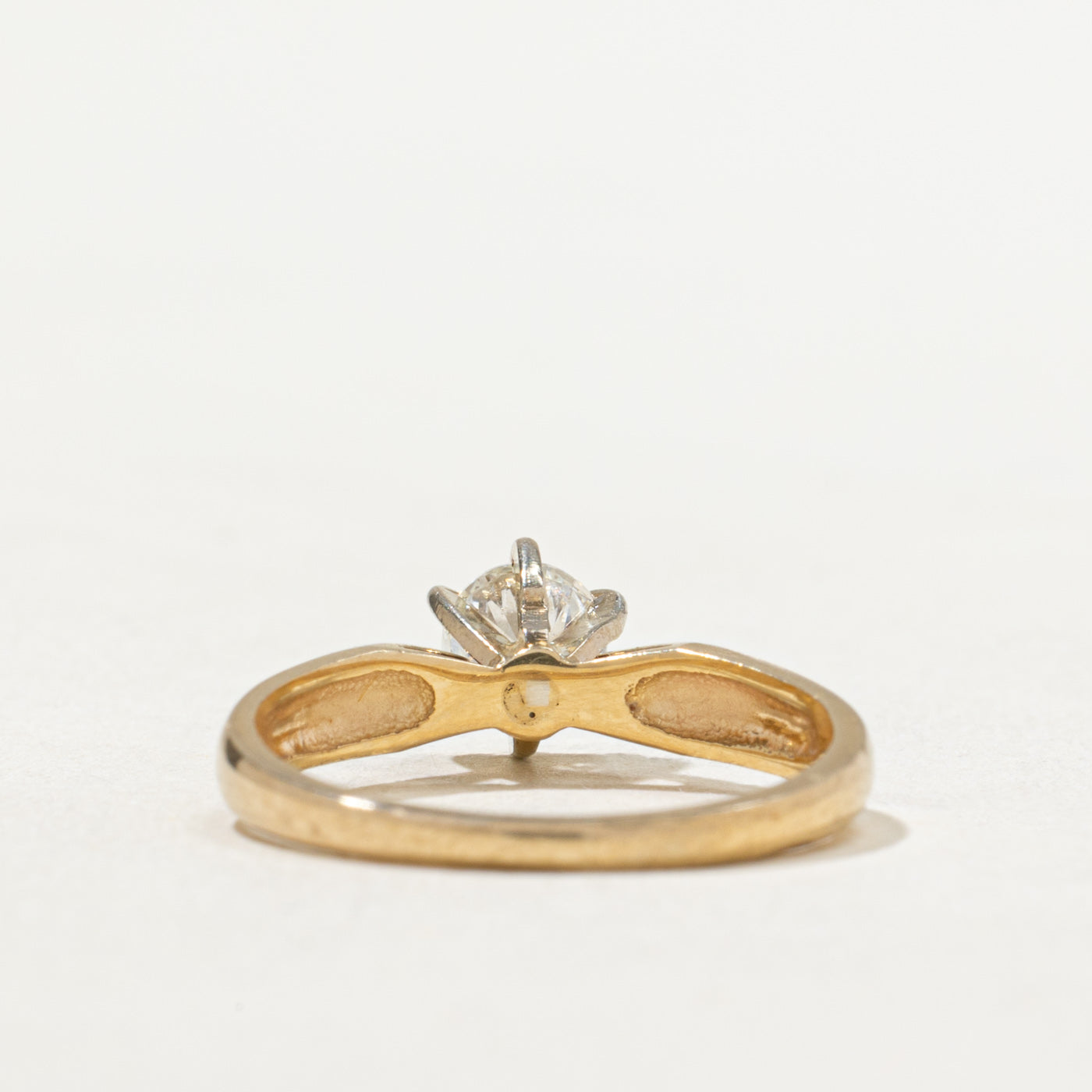0.42ct Solitaire Diamond Engagement Ring for Women - Size 5 | Classic Wedding Band, Proposal Gift, Anniversary Jewelry | Perfect for Bridal, Engagement, and Special Occasions