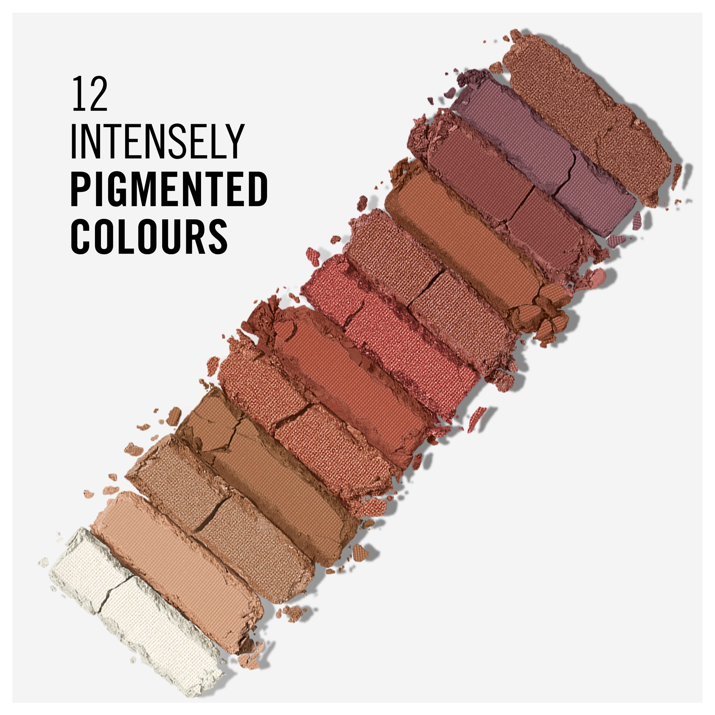 Rimmel London Magnif eyes 12 Pan Eyeshadow Palette - Highly Pigmented, Long Lasting Pink Spice Edition (14.2g) | Perfect for Day to Night Makeup, Party & Special Occasions