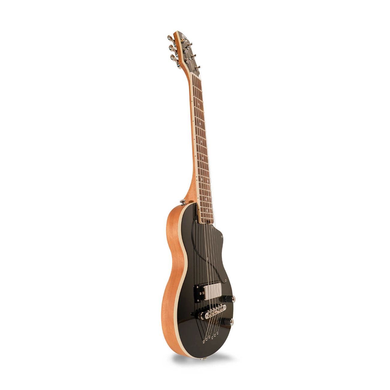 Blackstar Travel Guitar with Gig Bag - Compact & Portable Acoustic Electric Guitar for Travel, Camping, and Busking - Perfect for Musicians on the Go
